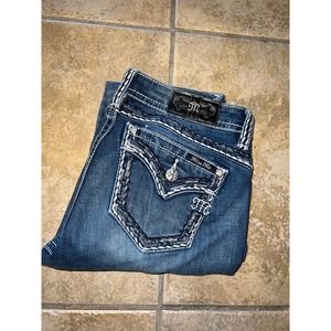 Miss Me Mid Rise Slim Boot Jeans Size 29